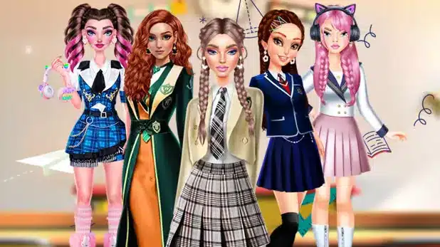 Play Back To School: Uniforms Edition — screenshot