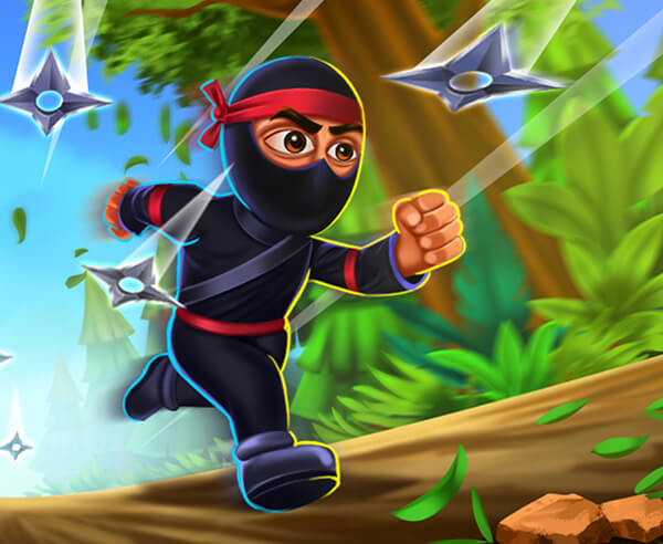 Play Ninja Speed Runner Game — screenshot