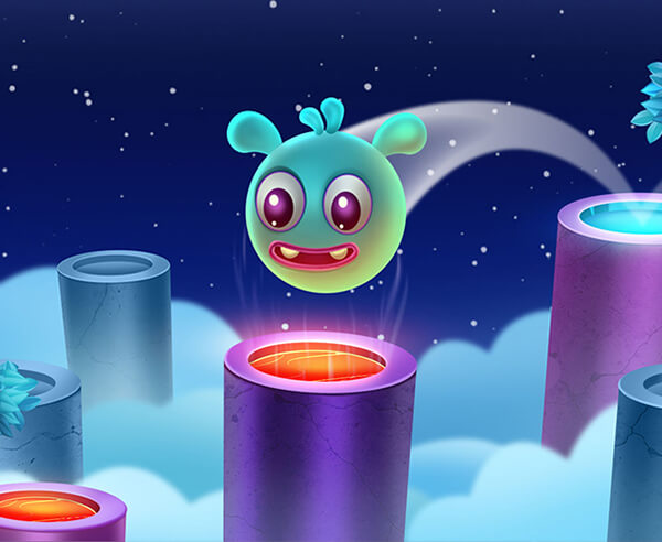 Play Twin Hop Online — screenshot